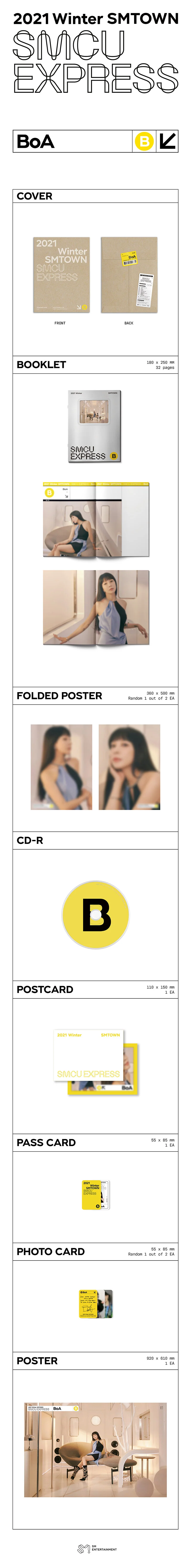 2021 Winter SMTOWN : SMCU EXPRESS - BOA - Image 2