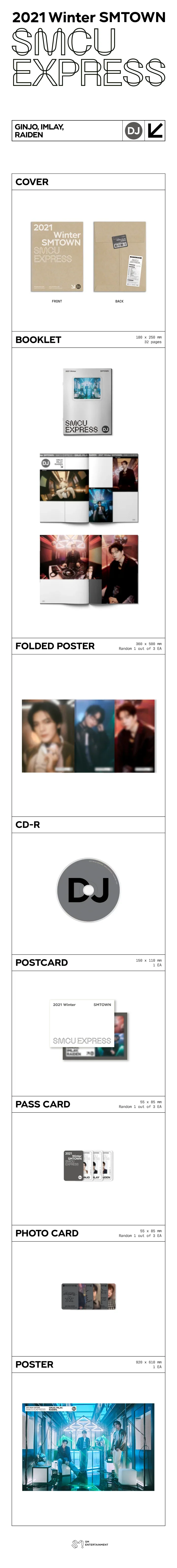 2021 Winter SMTOWN : SMCU EXPRESS - DJ (GINJO, IMLAY, RAIDEN) - Image 2