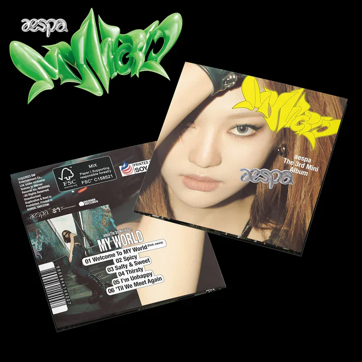AESPA - MY WORLD (Poster Ver) - Image 5