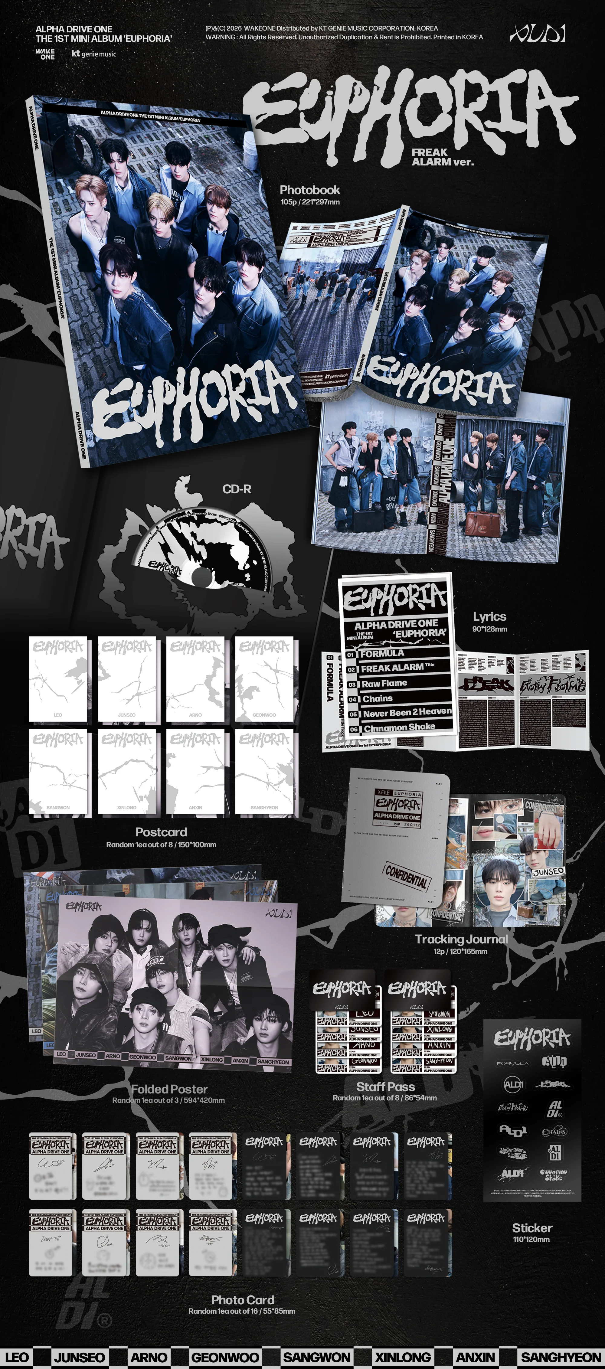 ALPHA DRIVE ONE - EUPHORIA (Freak Alarm Ver./Photobook Ver.) - Image 2
