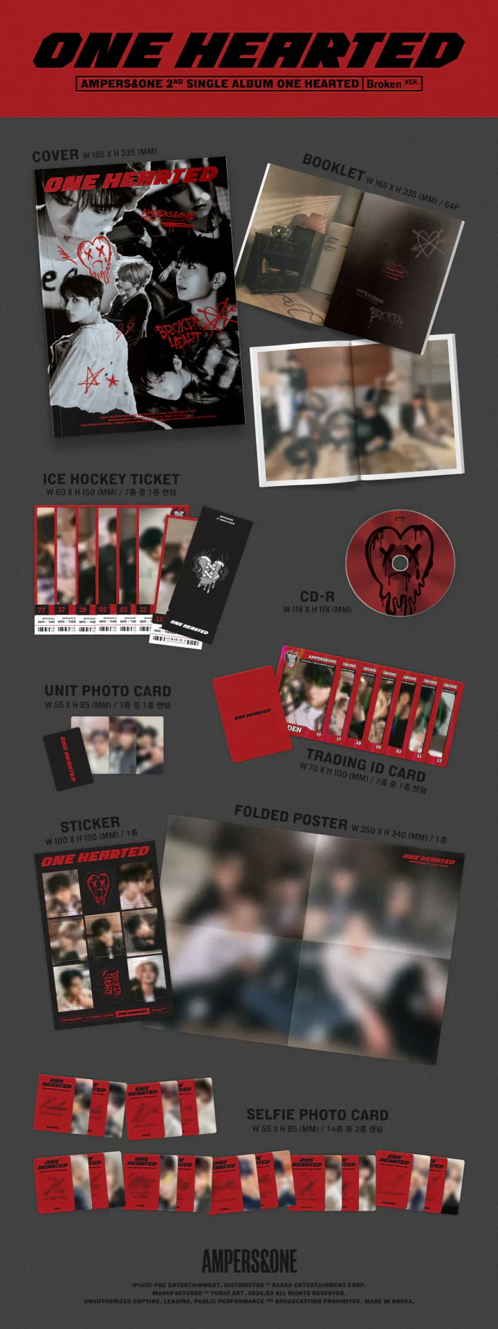 AMPERS&ONE - ONE HEARTED - Image 3