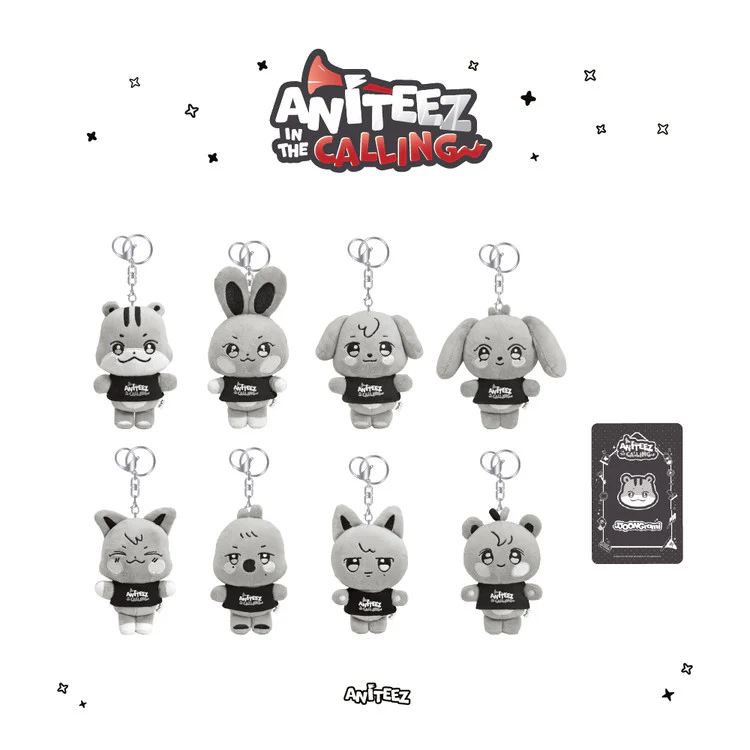 ATEEZ - ANITEEZ [IN THE CALLING] PLUSH KEYRING