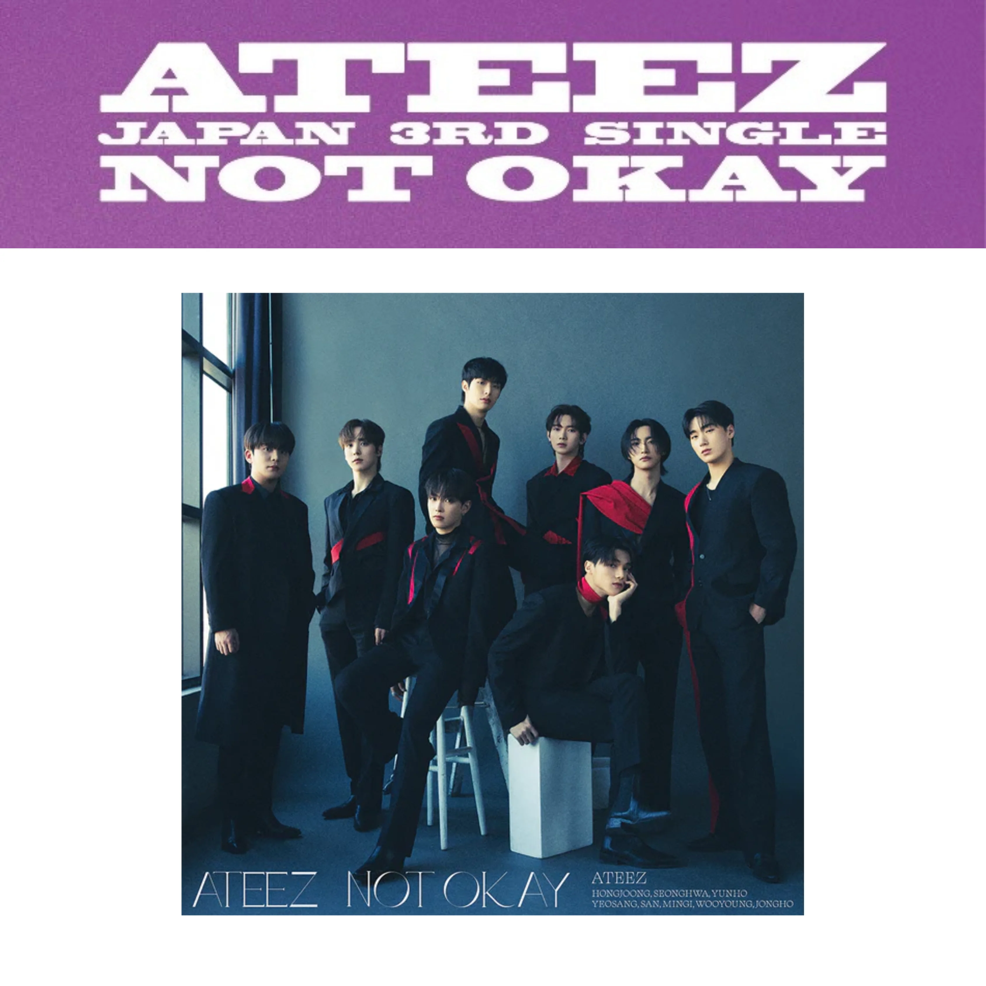 ATEEZ - NOT OKAY [Japanese Album] - Image 3
