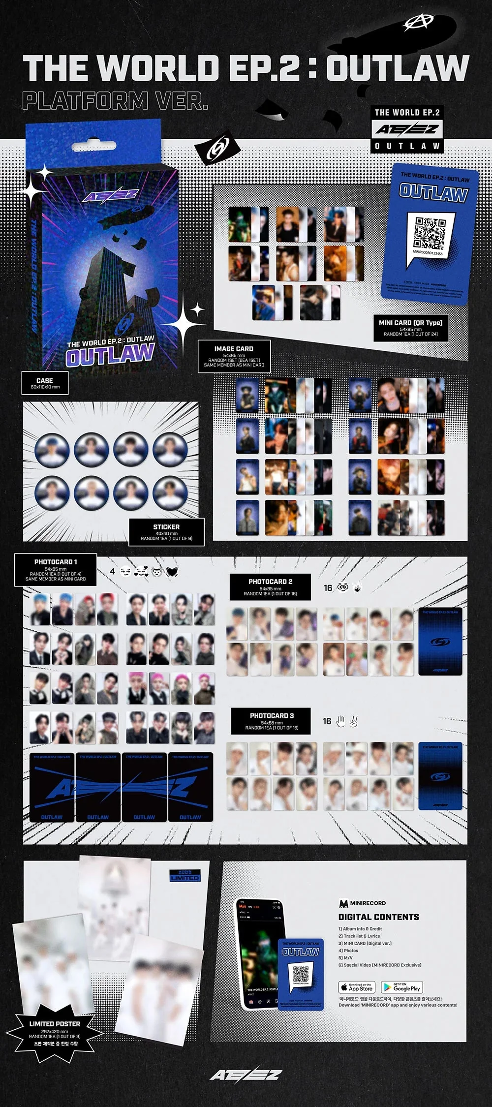 ATEEZ - The World EP.2: OUTLAW (Platform Ver) - Image 2