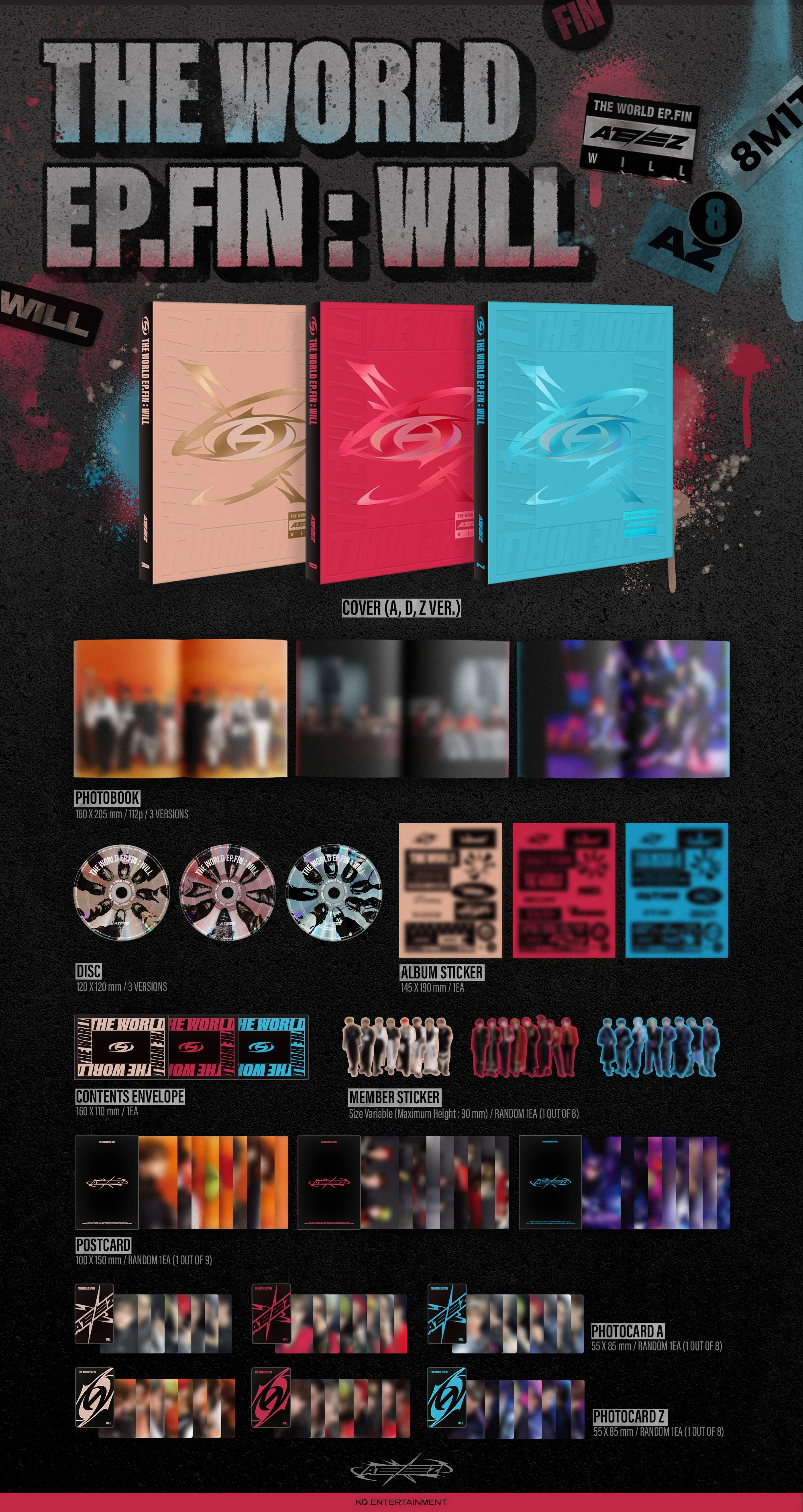 ATEEZ - THE WORLD EP.FIN : WILL - Image 2