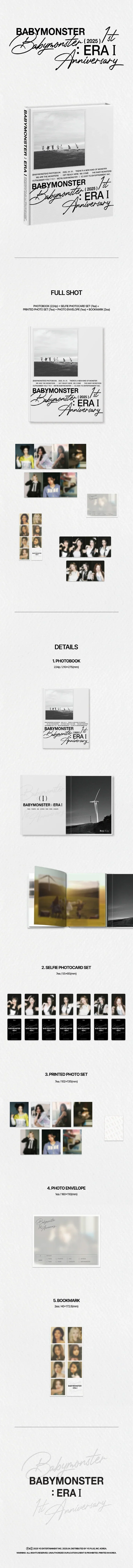 BABYMONSTER - ERA I BABYMONSTER 1st Anniversary Photobook - Image 2
