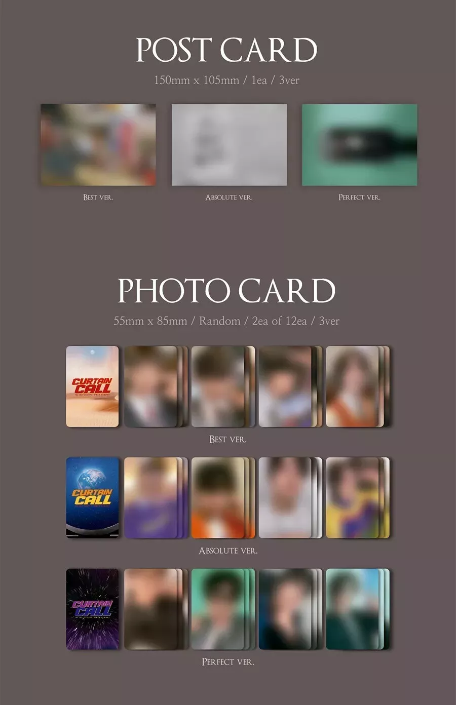 BANG&JUNG&YOO&MOON - Curtain Call (Photobook Ver) - Image 5