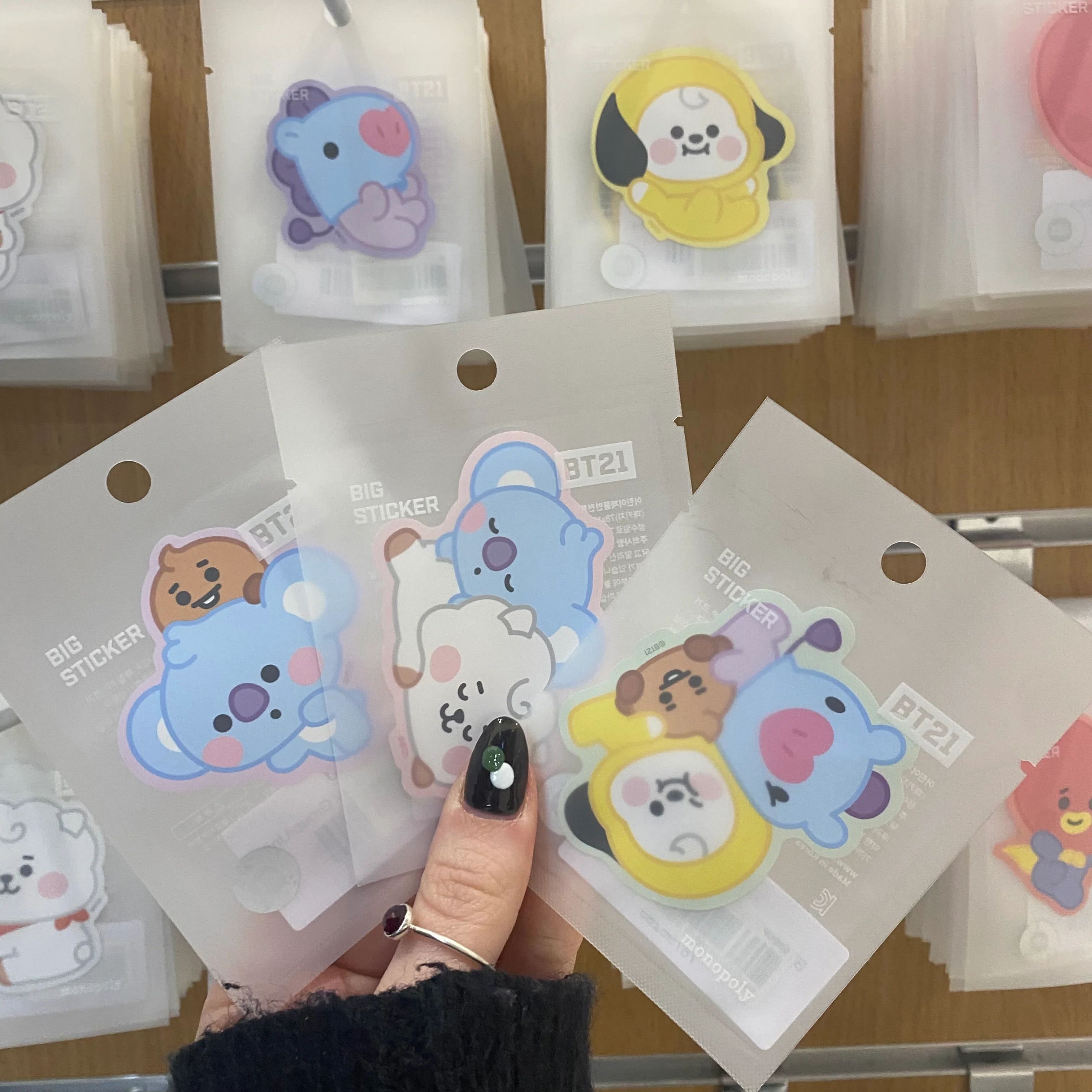 BT21 - Big Stickers