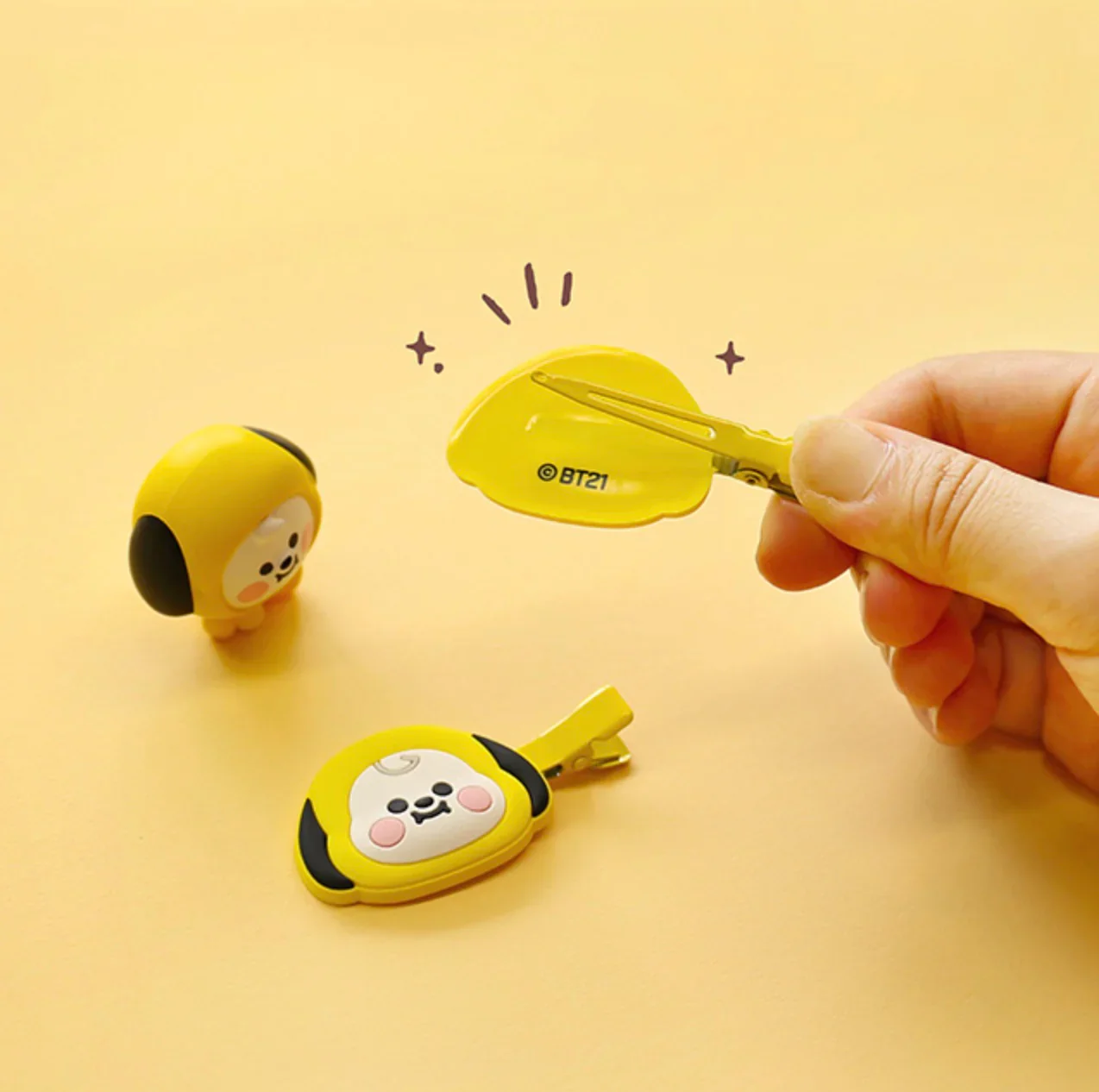 Baby BT21 - Face Hair Clip - Image 3