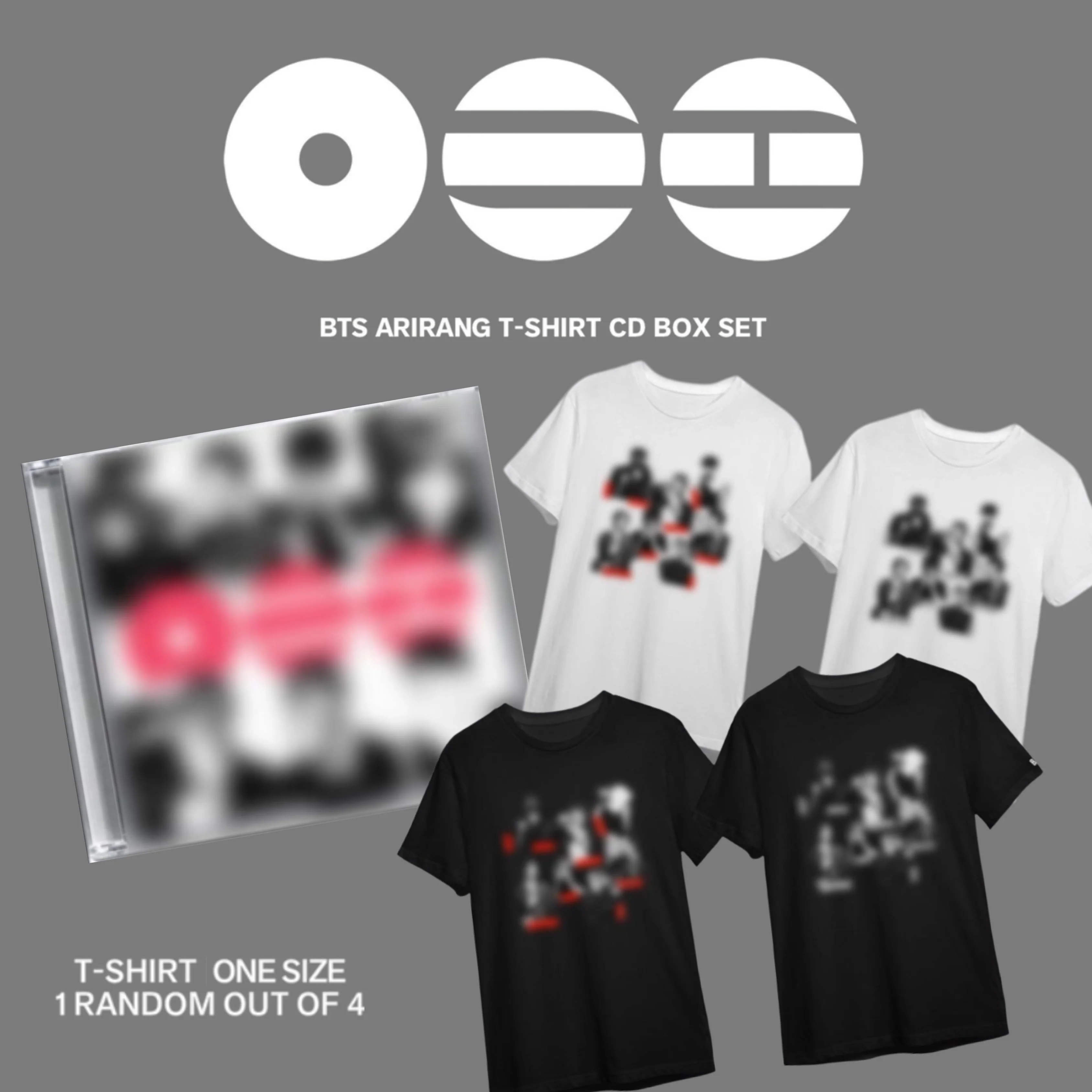 BTS - ARIRANG (T-shirt CD box set)