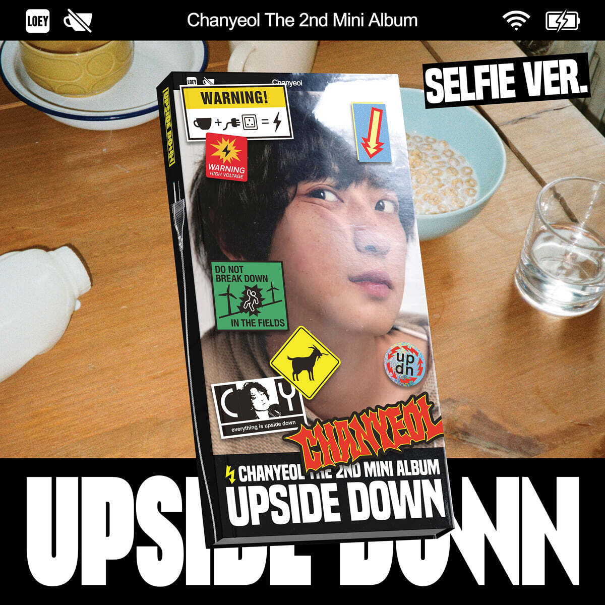 CHANYEOL (EXO) - Upside Down (Selfie Ver. /SMART ALBUM)