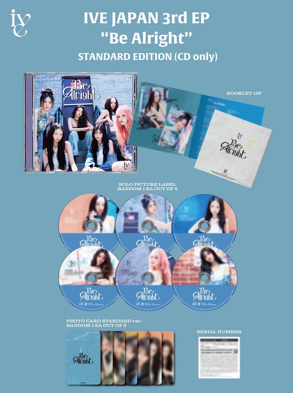 [DAMAGED] IVE - BE ALRIGHT [Japanese Album] - Image 9
