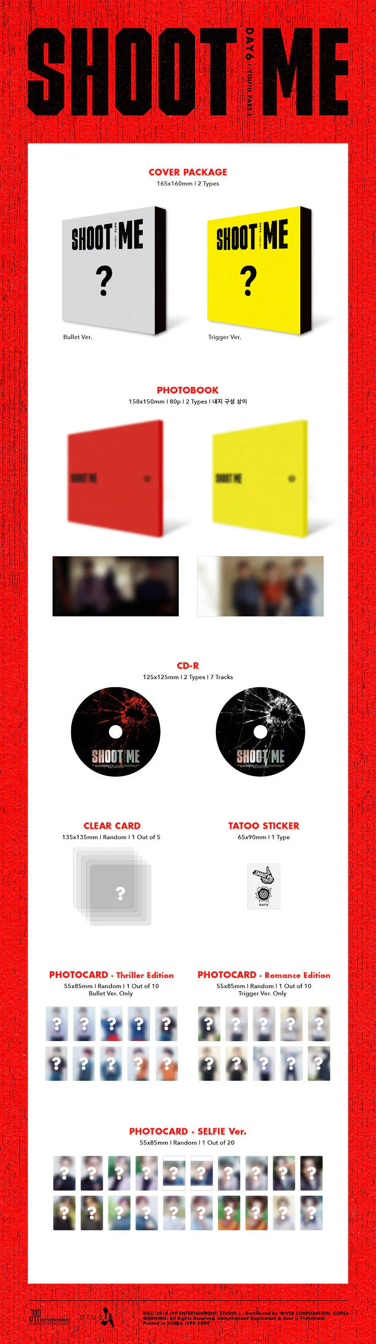 DAY6 - SHOOT ME: Youth Part 1 - Image 2