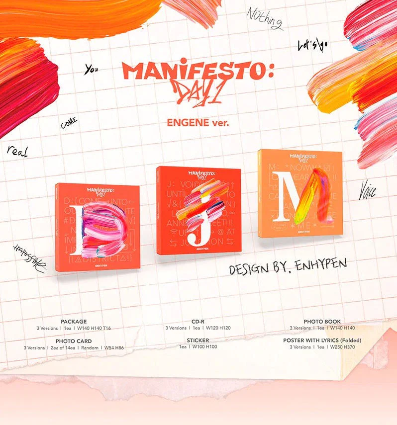 ENHYPEN - MANIFESTO: DAY 1 (ENGENE Ver.) - Image 5