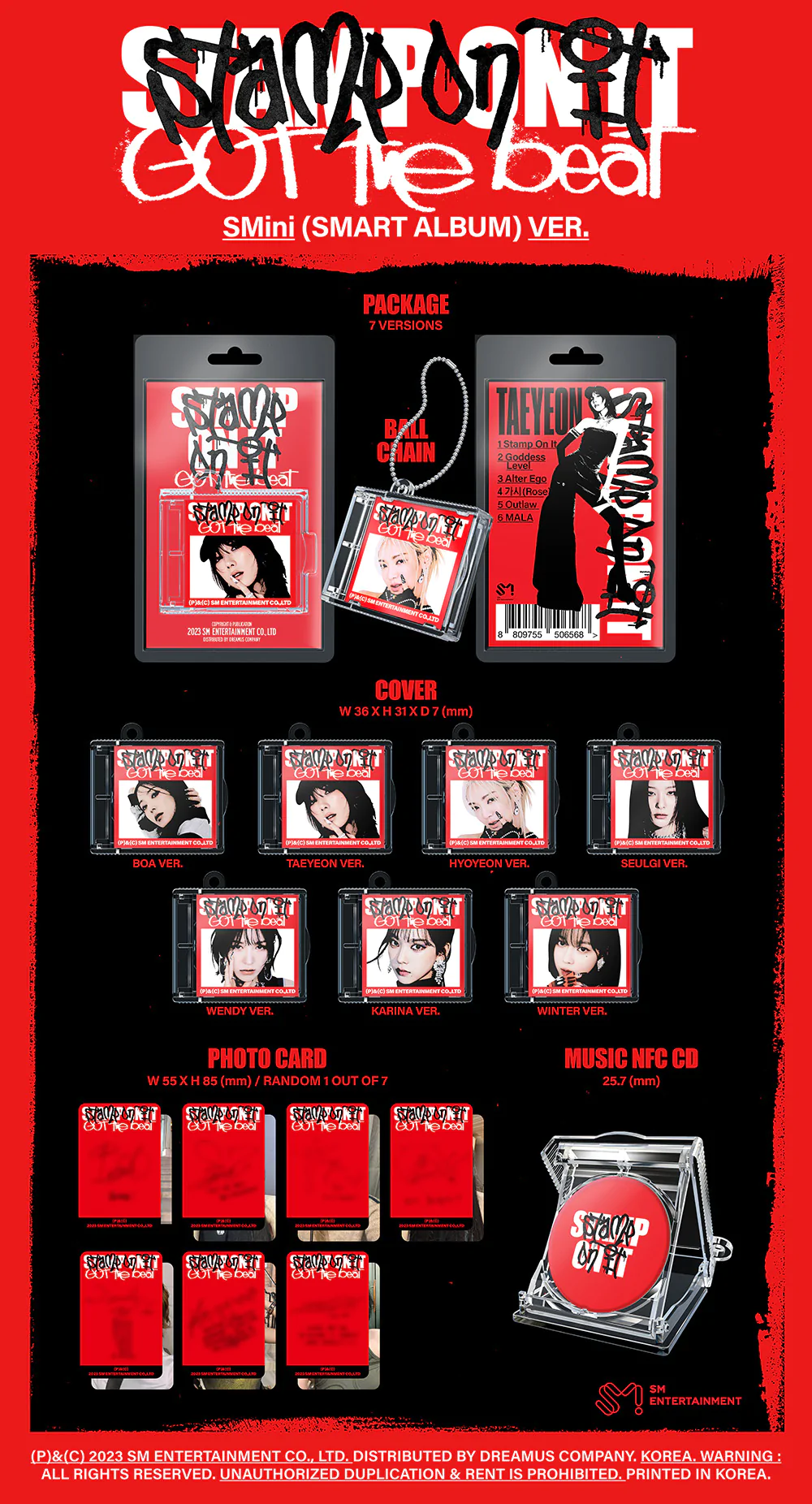 GOT The Beat (Girls On Top) - Stamp On It (SMini ver.) - Image 2