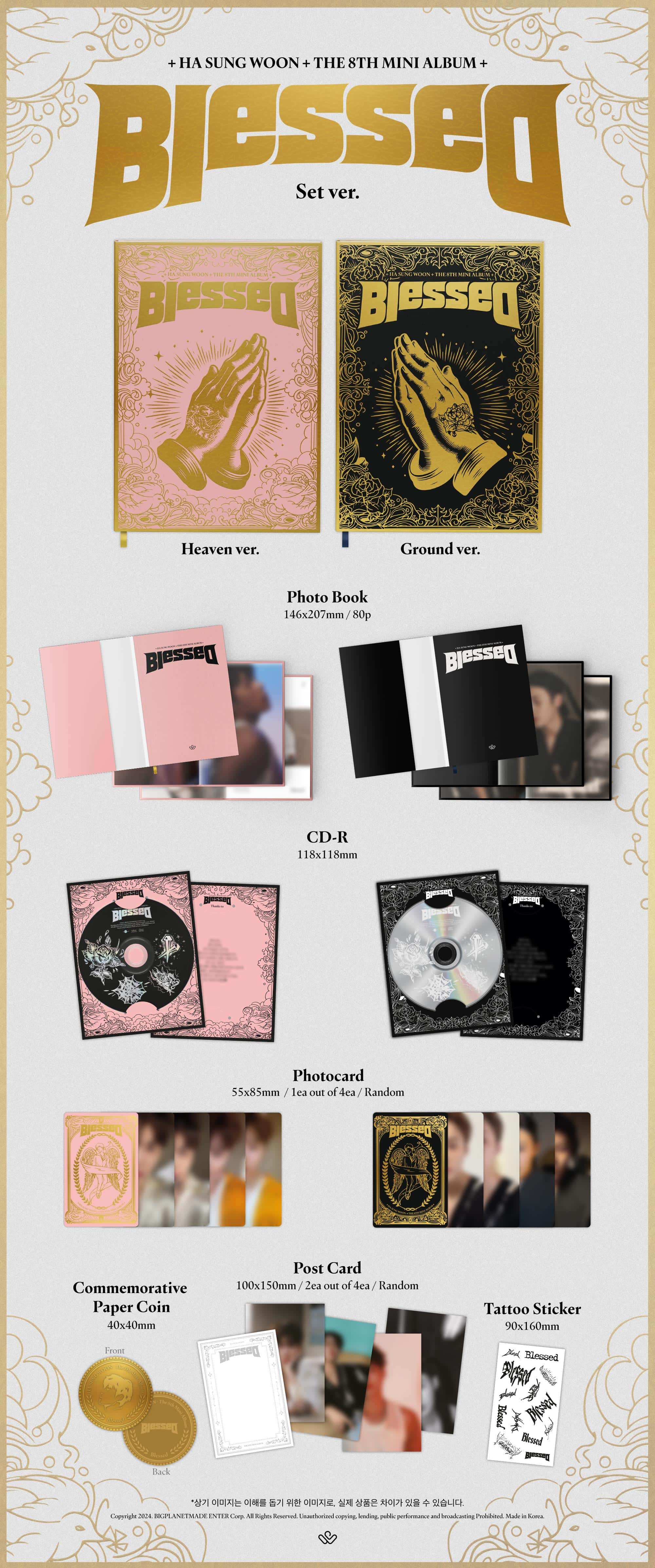 HA SUNGWOON - BLESSED - Image 2