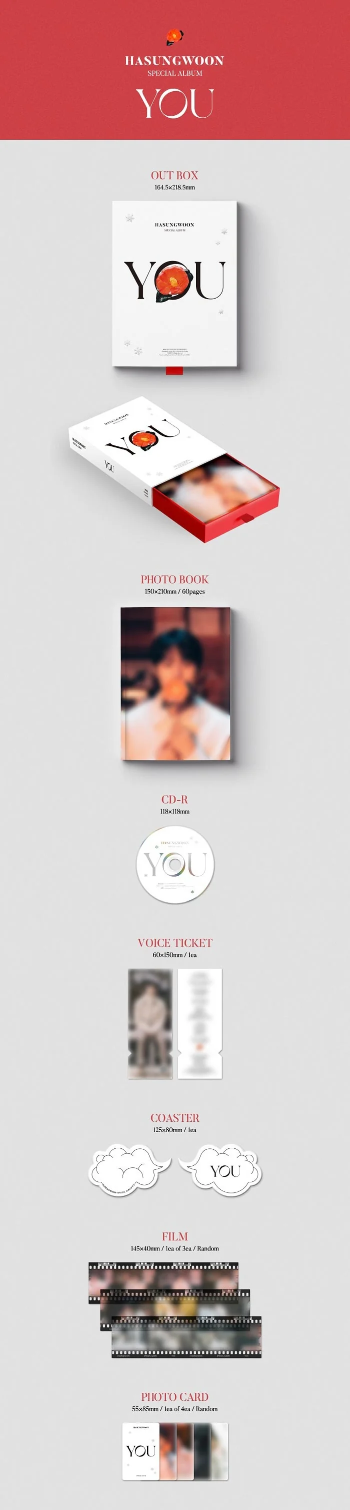 HA SUNG WOON - YOU - Image 2