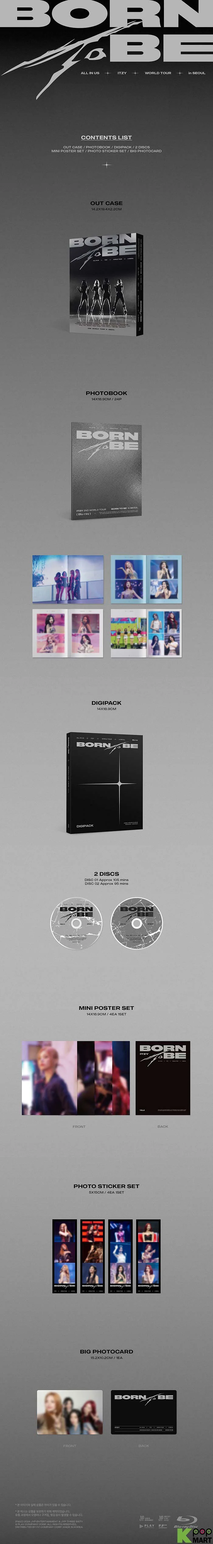 ITZY - 2ND WORLD TOUR BORN TO BE in SEOUL BLU-RAY - Image 2