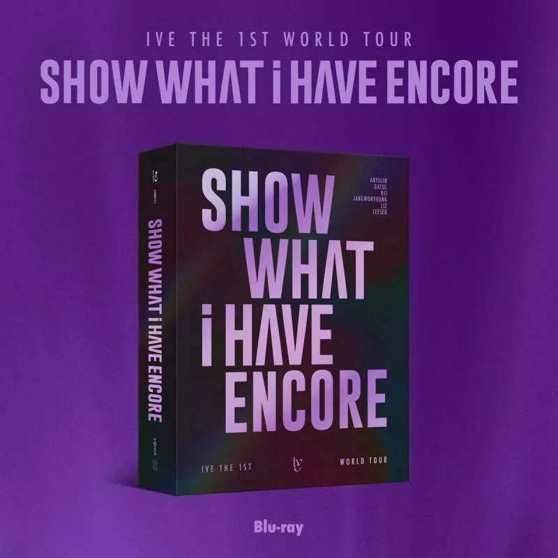 IVE - THE 1ST WORLD TOUR SHOW WHAT I HAVE ENCORE (Blu-Ray)