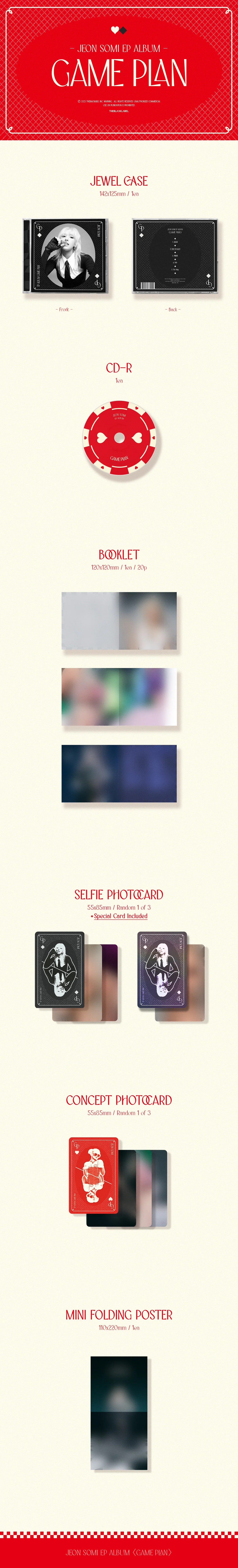 JEON SOMI - Game Plan (Jewel Case Ver) - Image 2