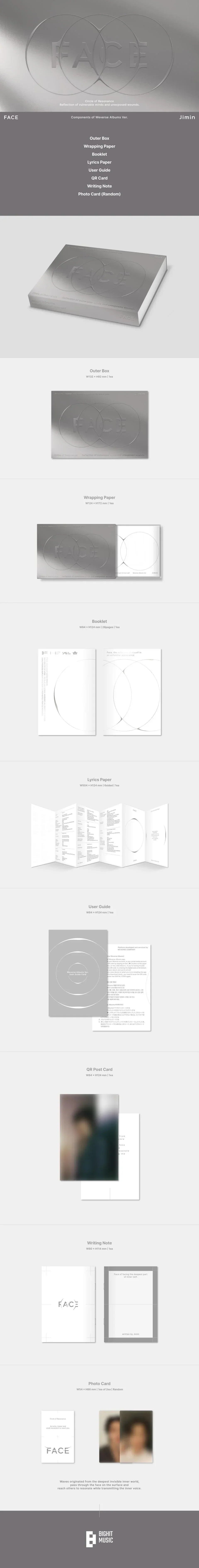 JIMIN - Face (Weverse Ver.) - Image 2