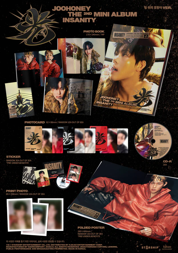 JOOHONEY (MONSTA X) - 光 (INSANITY) (Photobook Ver.) - Image 2