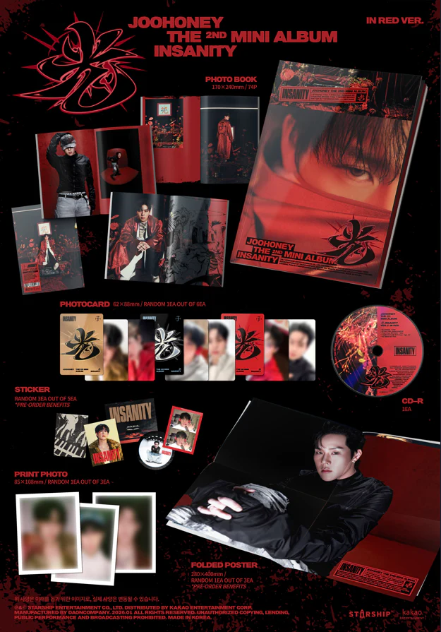 JOOHONEY (MONSTA X) - 光 (INSANITY) (Photobook Ver.) - Image 3