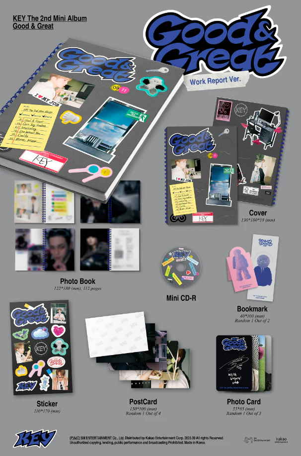 KEY - Good & Great (Work Report Ver.) - Image 2