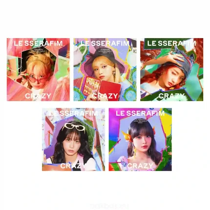 LE SSERAFIM - CRAZY [Japanese Album] (Member Jewel Case)