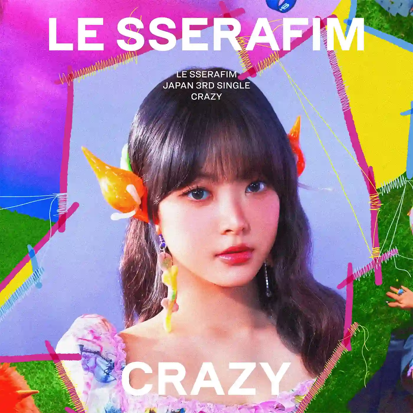 LE SSERAFIM - CRAZY [Japanese Album] (Member Jewel Case) - Image 2
