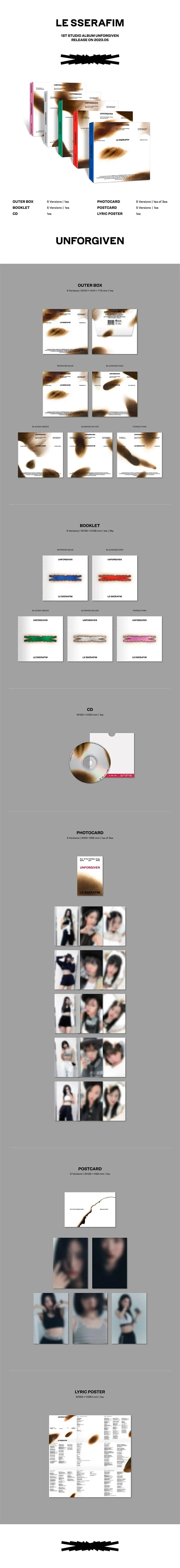 LE SSERAFIM - UNFORGIVEN (Compact) - Image 7