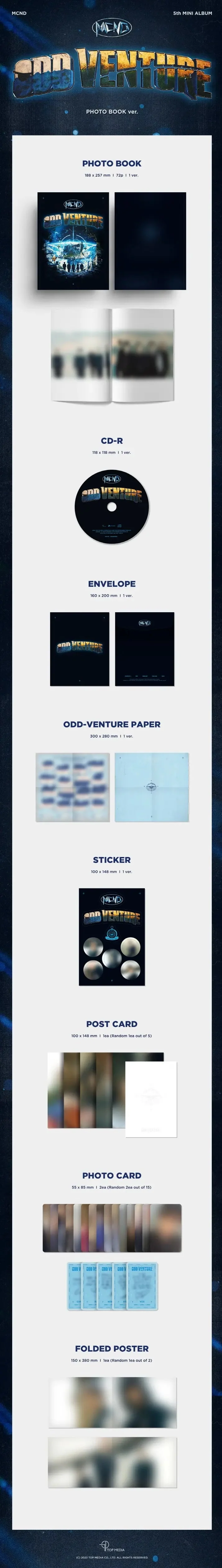 MCND - ODD VENTURE (Photobook Ver) - Image 2