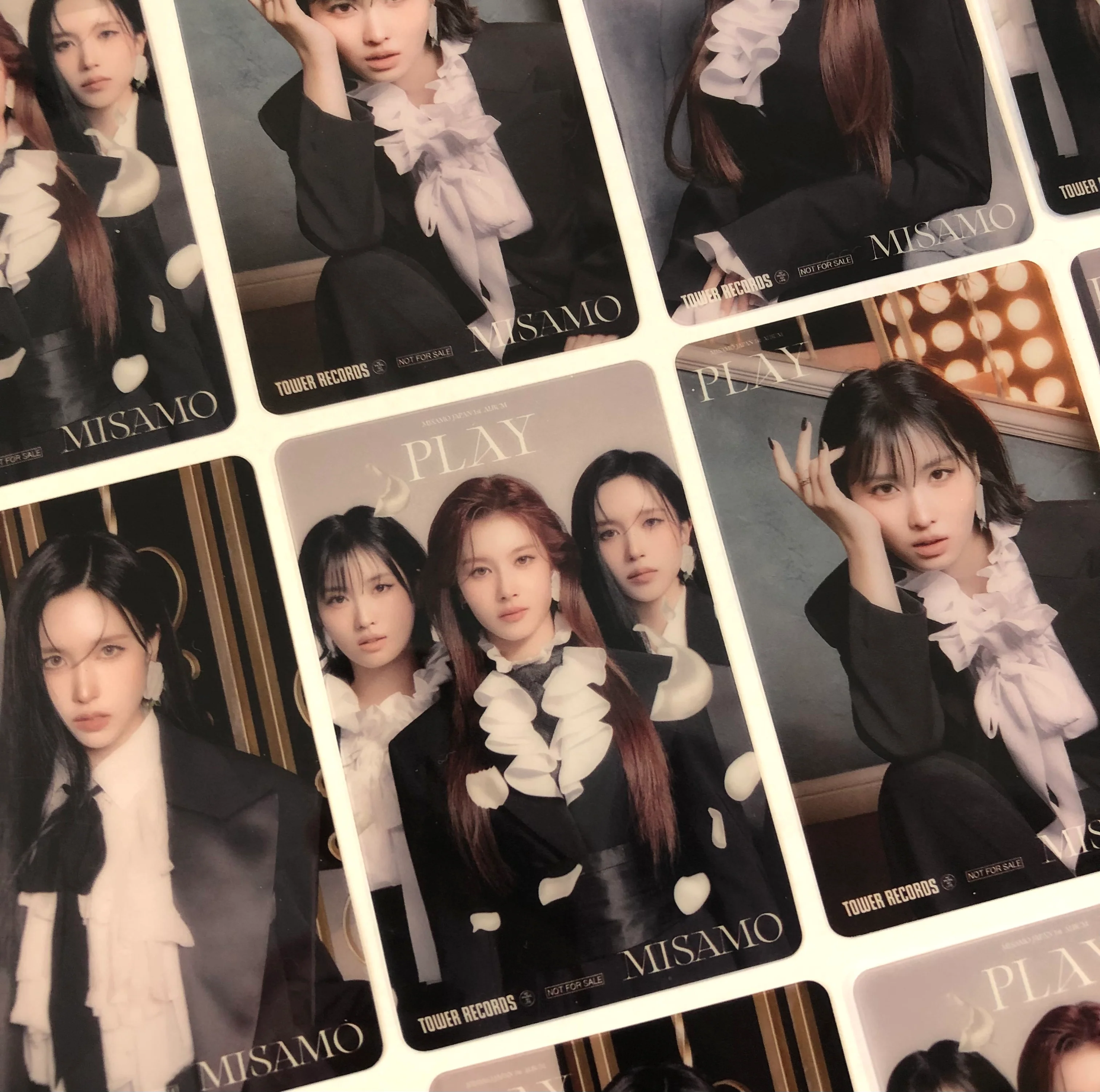 MISAMO (TWICE) - PLAY Tower Records Photocards