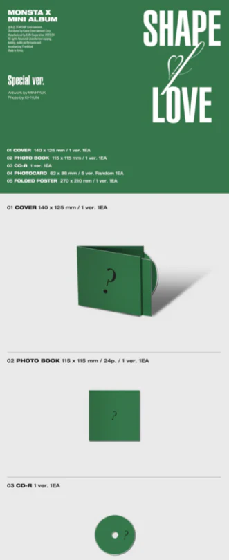 MONSTA X - Shape Of Love (Jewel Case) - Image 5