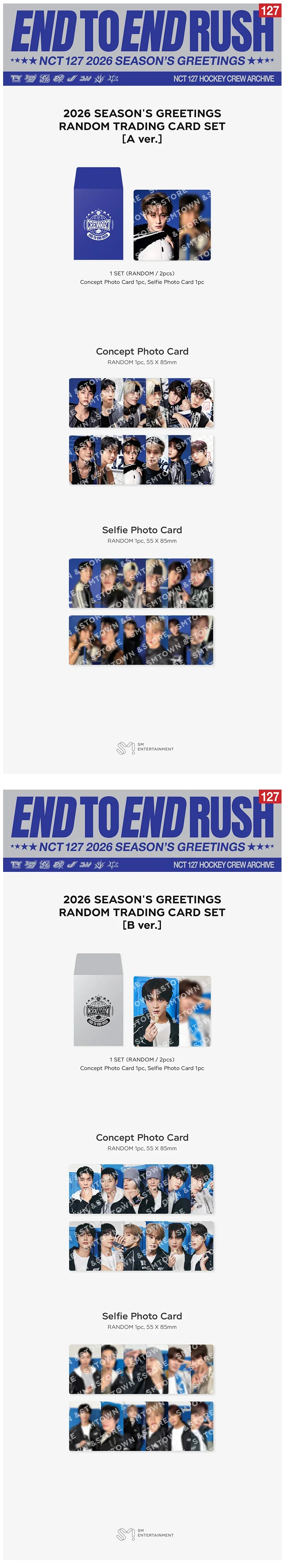 NCT 127 - 2026 Season's Greetings Trading Cards - Image 3