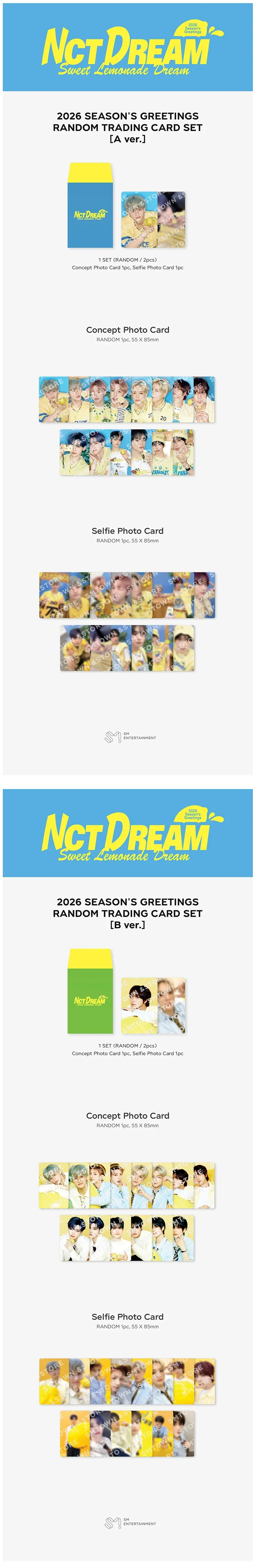 NCT Dream - 2026 Season's Greetings Trading Cards - Image 3