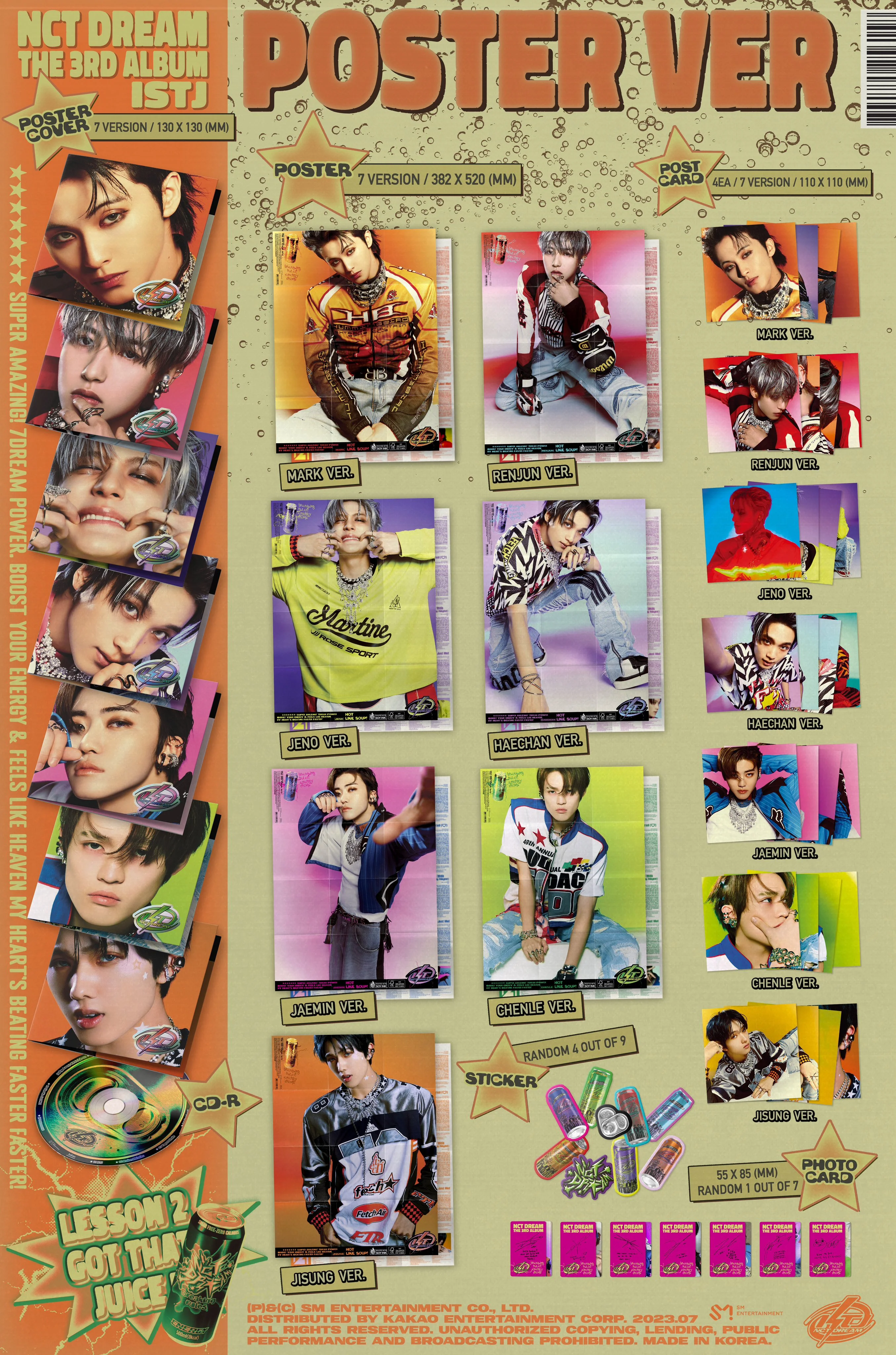 NCT DREAM - ISTJ (Poster Ver.) - Image 2