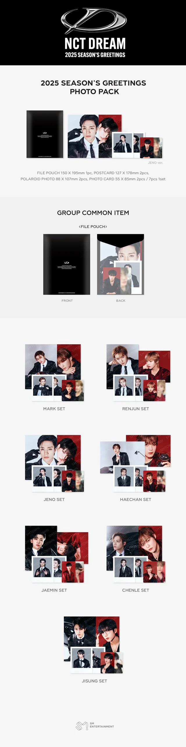 NCT Dream - Season's Greetings 2025 Photo Pack - Image 2