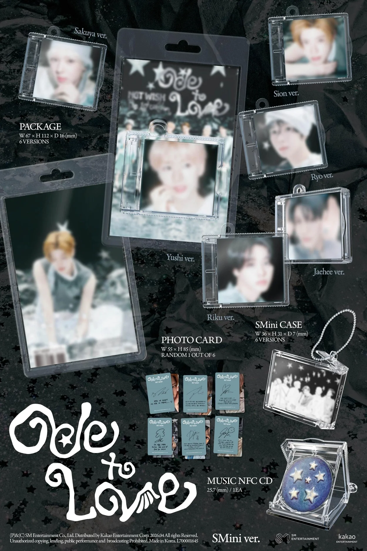 NCT WISH - Ode To Love (SMini Ver) - Image 2