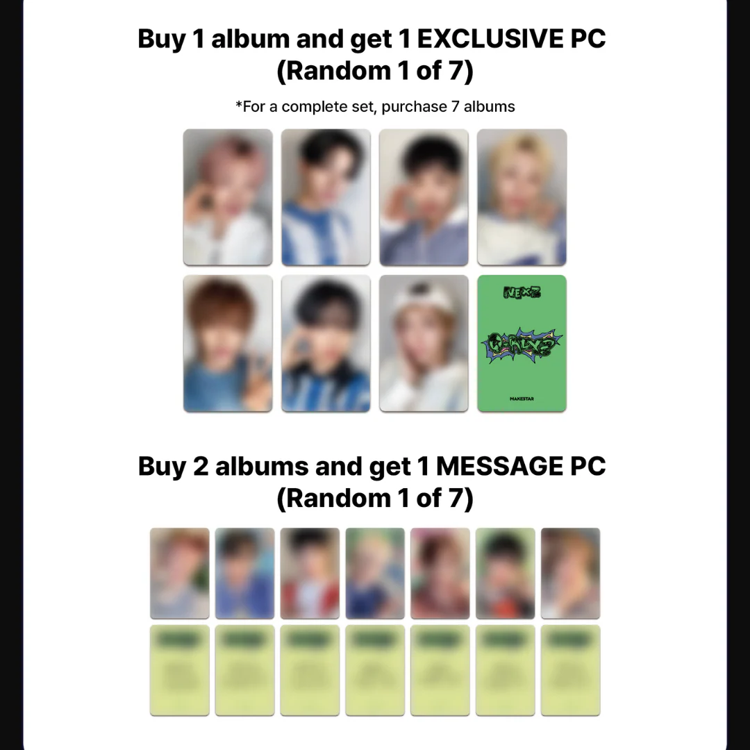 NEXZ - O-RLY? (Photobook Ver.) [Makestar Lucky Draw Exclusive Photocard] - Image 4