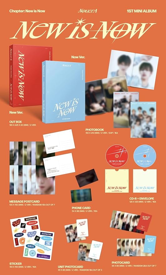 NouerA - New is Now (Photobook) [Makestar Lucky Draw Exclusive Photocard] - Image 2