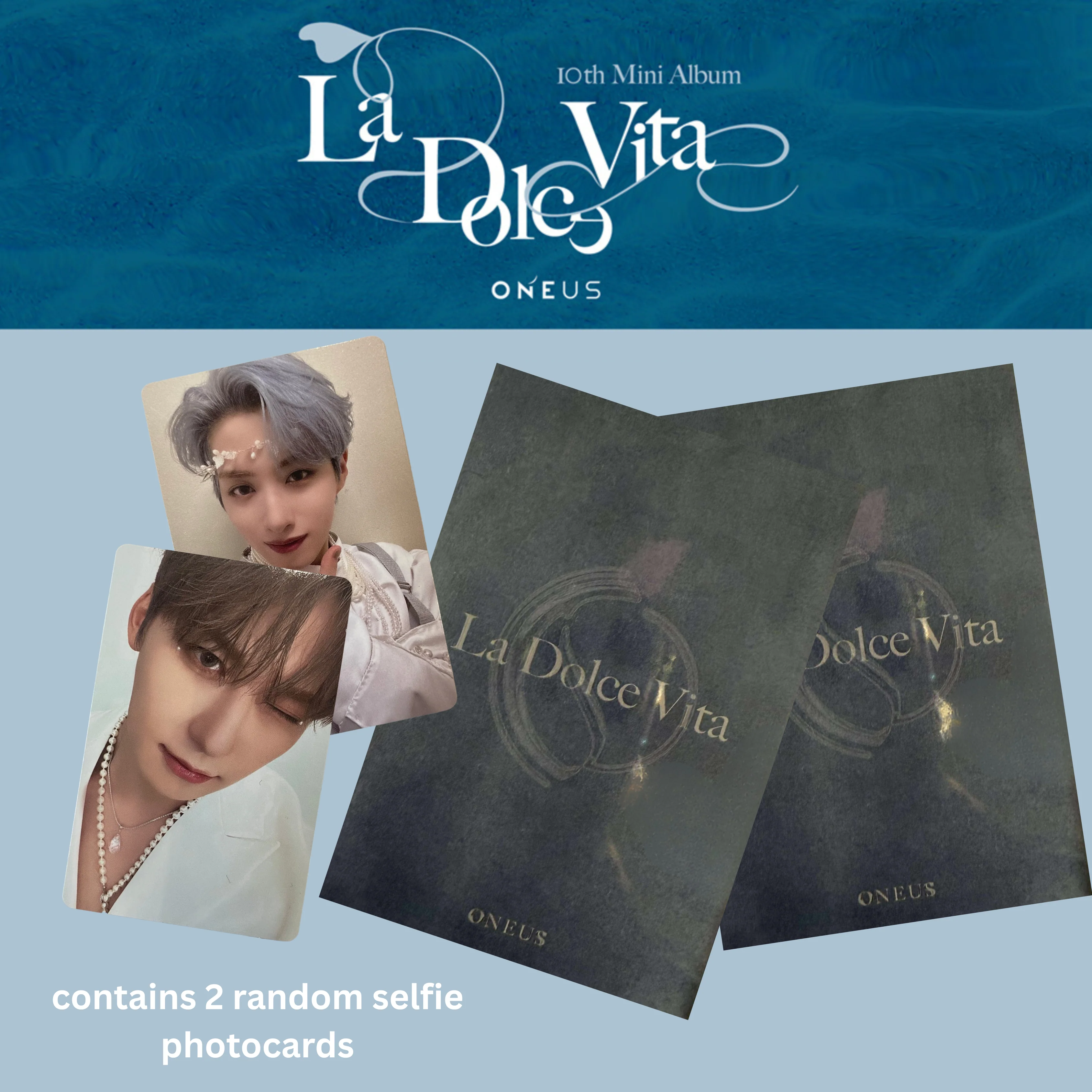 ONEUS 'LA DOLCE VITA' OFFICIAL POP-UP MERCH - Trading Photocards - Image 22