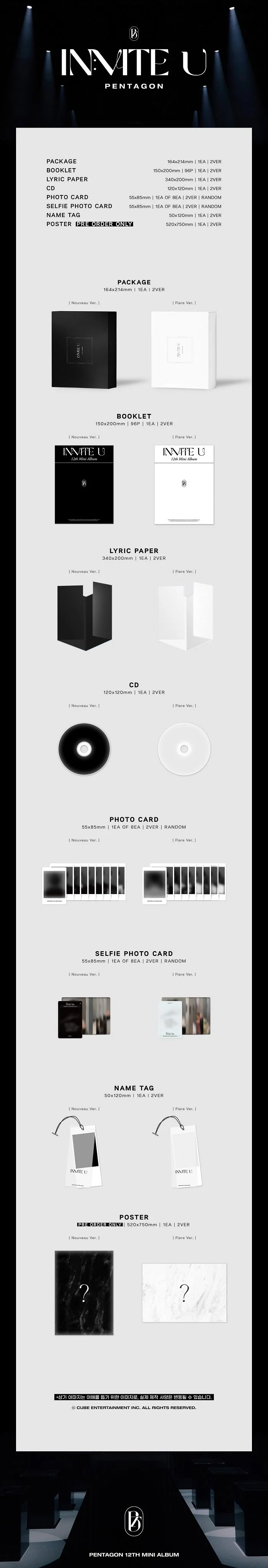 PENTAGON - IN:VITE U - Image 2