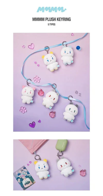 PLAVE - POP-UP OFFICIAL MD [Happy Plave Day] MMMM Plush Keyring - Image 2