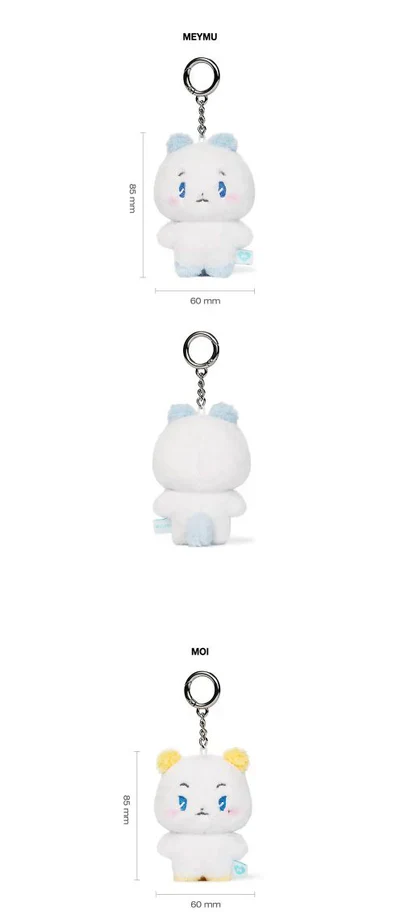 PLAVE - POP-UP OFFICIAL MD [Happy Plave Day] MMMM Plush Keyring - Image 3