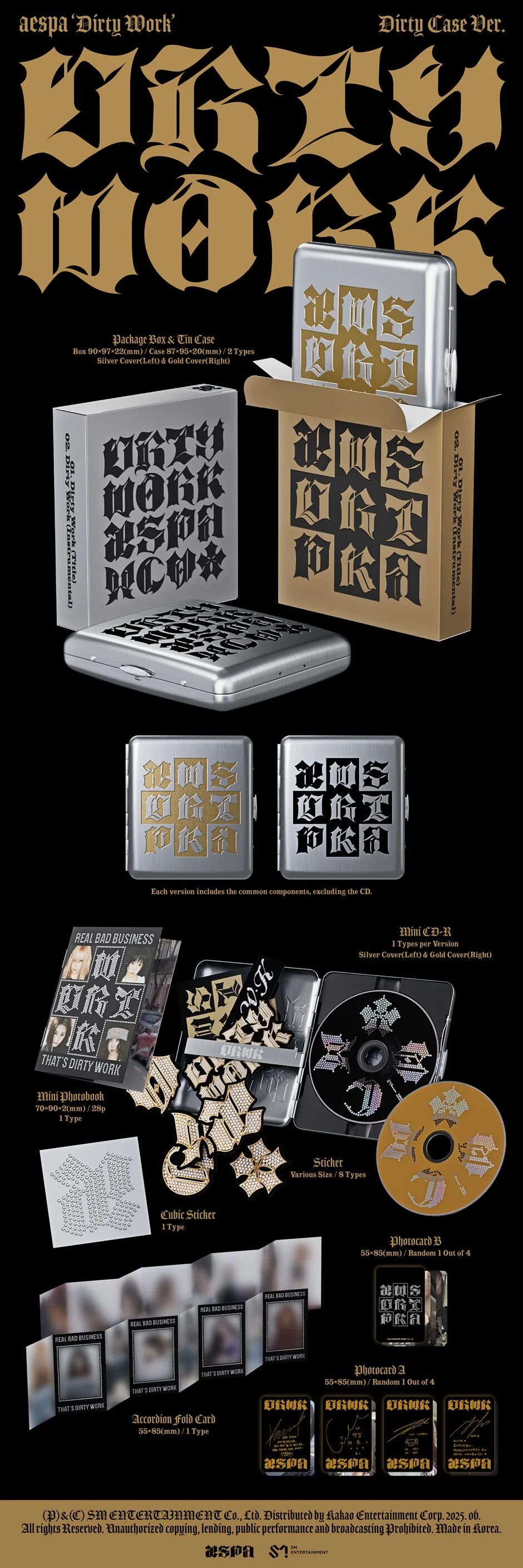 AESPA - Dirty Work [Dirty Case Ver.] - Image 2