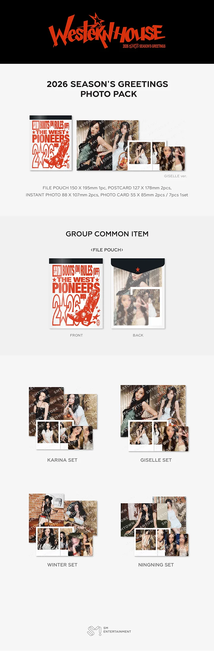 AESPA - Season's Greetings 2026 Photo Pack - Image 2