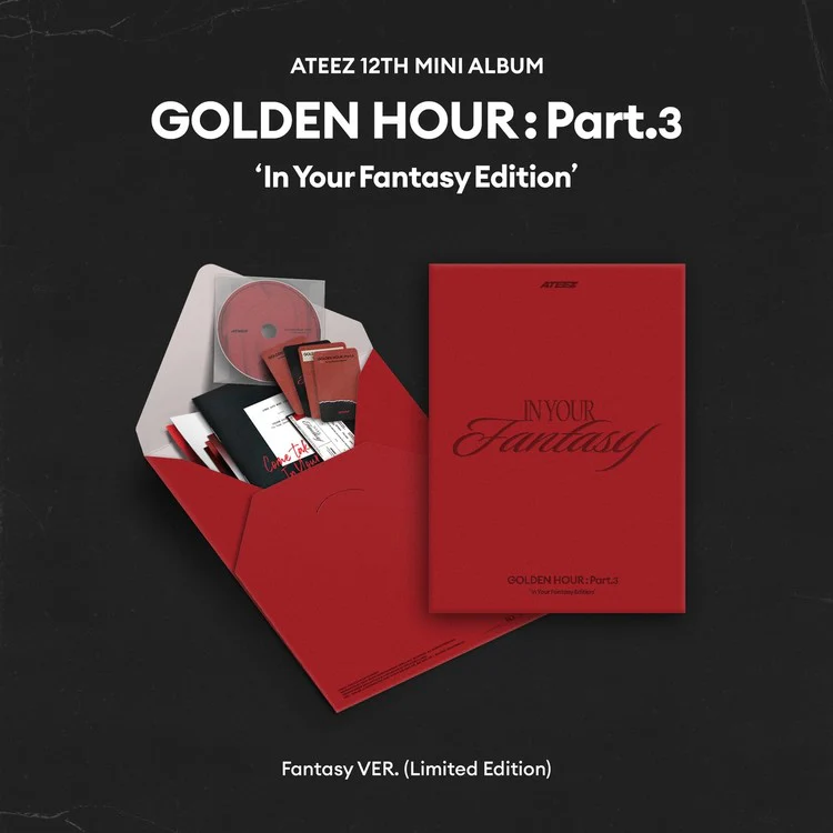 ATEEZ - GOLDEN HOUR : Part.3 ‘In Your Fantasy Edition’ (Limited Ver.)