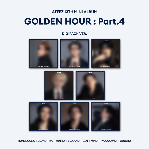 ATEEZ - GOLDEN HOUR PART.4 (Digipack Ver)