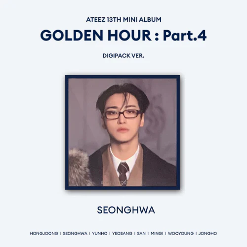 ATEEZ - GOLDEN HOUR PART.4 (Digipack Ver) - Image 4